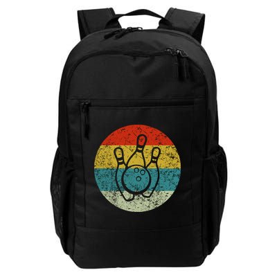 Retro Vintage Bowling Backpack