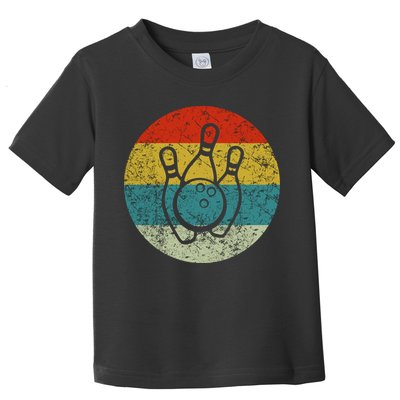 Retro Vintage Bowling Toddler T-Shirt