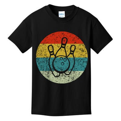 Retro Vintage Bowling Kids T-Shirt