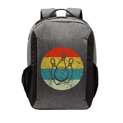 Retro Vintage Bowling Vector Backpack
