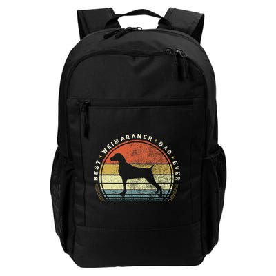 Retro Vintage Best Weimaraner Dad Ever Father Day Backpack