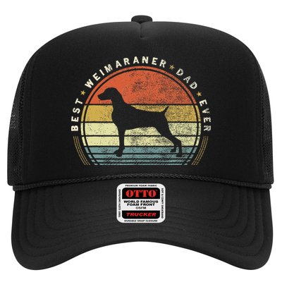 Retro Vintage Best Weimaraner Dad Ever Father Day Hat