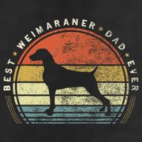 Retro Vintage Best Weimaraner Dad Ever Father Day Hat