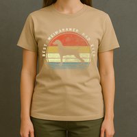 Retro Vintage Best Weimaraner Dad Ever Father Day T-Shirt