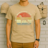 Retro Vintage Best Weimaraner Dad Ever Father Day T-Shirt