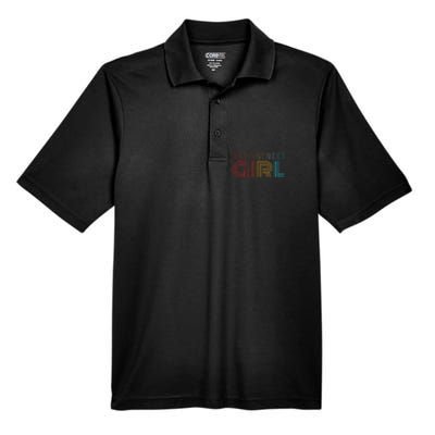 Retro Vintage Backstreet Girl Men's Origin Performance Pique Polo