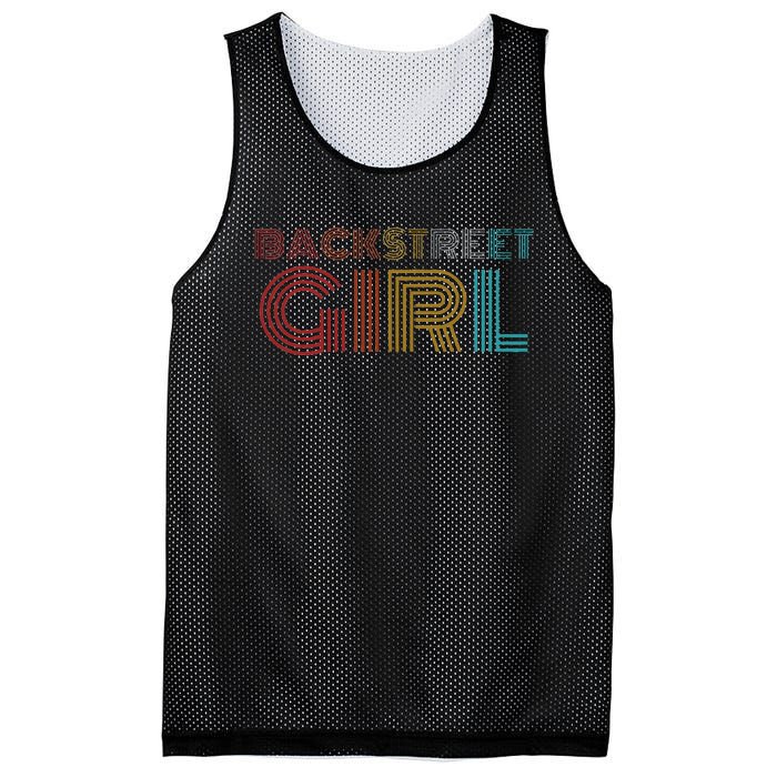 Retro Vintage Backstreet Girl Mesh Reversible Basketball Jersey Tank