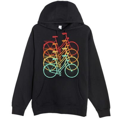 Retro Vintage Bicycle Bike Premium Pullover Hoodie