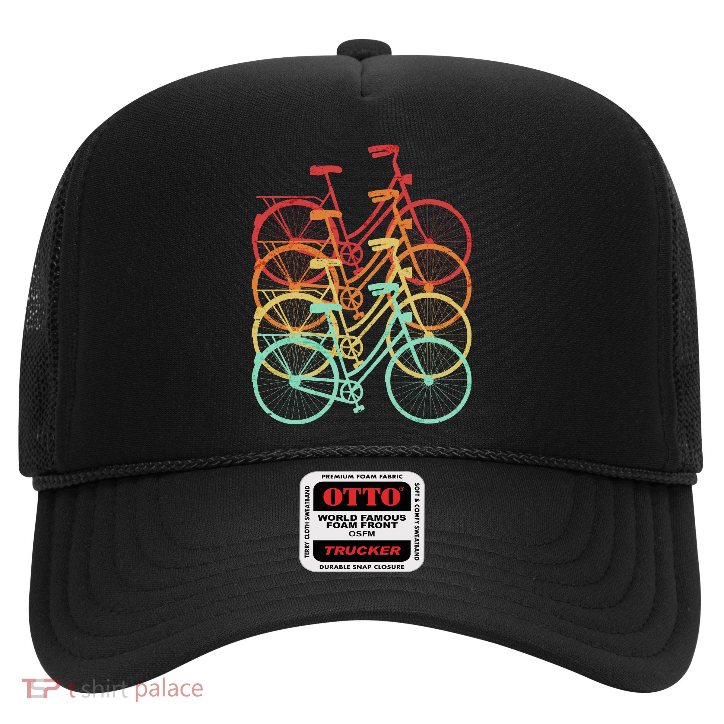Retro Vintage Bicycle Bike Trucker Hat