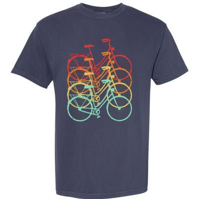 Retro Vintage Bicycle Bike Garment-Dyed Heavyweight T-Shirt