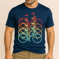 Retro Vintage Bicycle Bike Performance Shirt