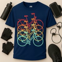 Retro Vintage Bicycle Bike Performance Shirt