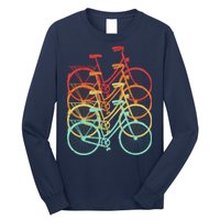 Retro Vintage Bicycle Bike Long Sleeve Shirt
