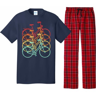 Retro Vintage Bicycle Bike Pajama Set