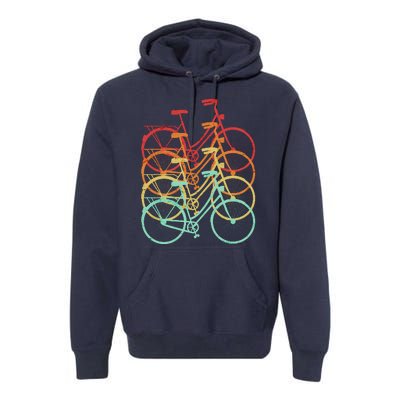 Retro Vintage Bicycle Bike Premium Hoodie