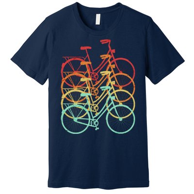 Retro Vintage Bicycle Bike Premium T-Shirt