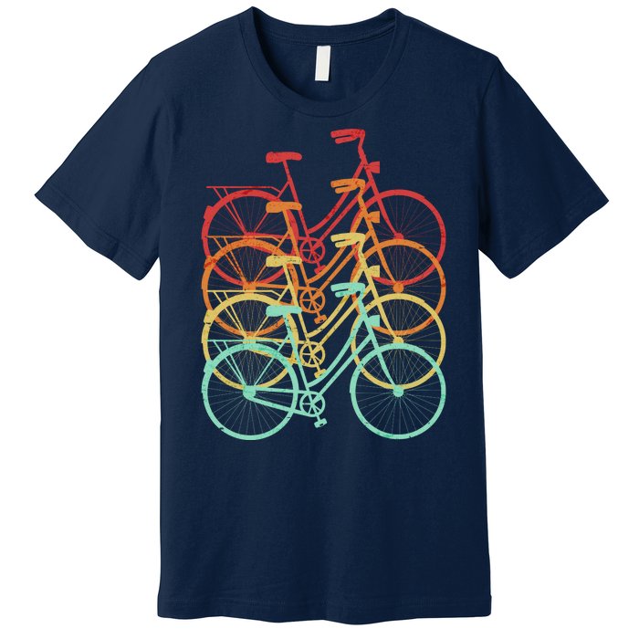 Retro Vintage Bicycle Bike Premium T-Shirt