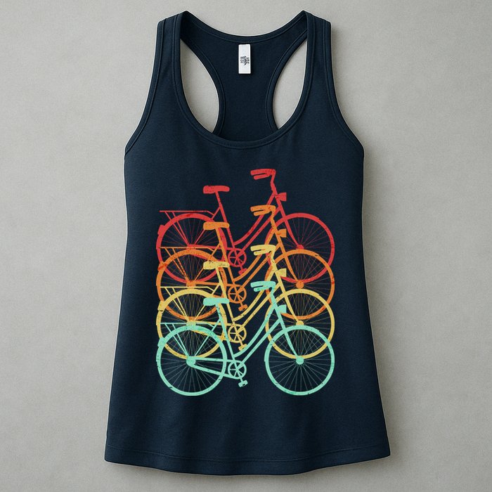 Retro Vintage Bicycle Bike Womens Tank Top