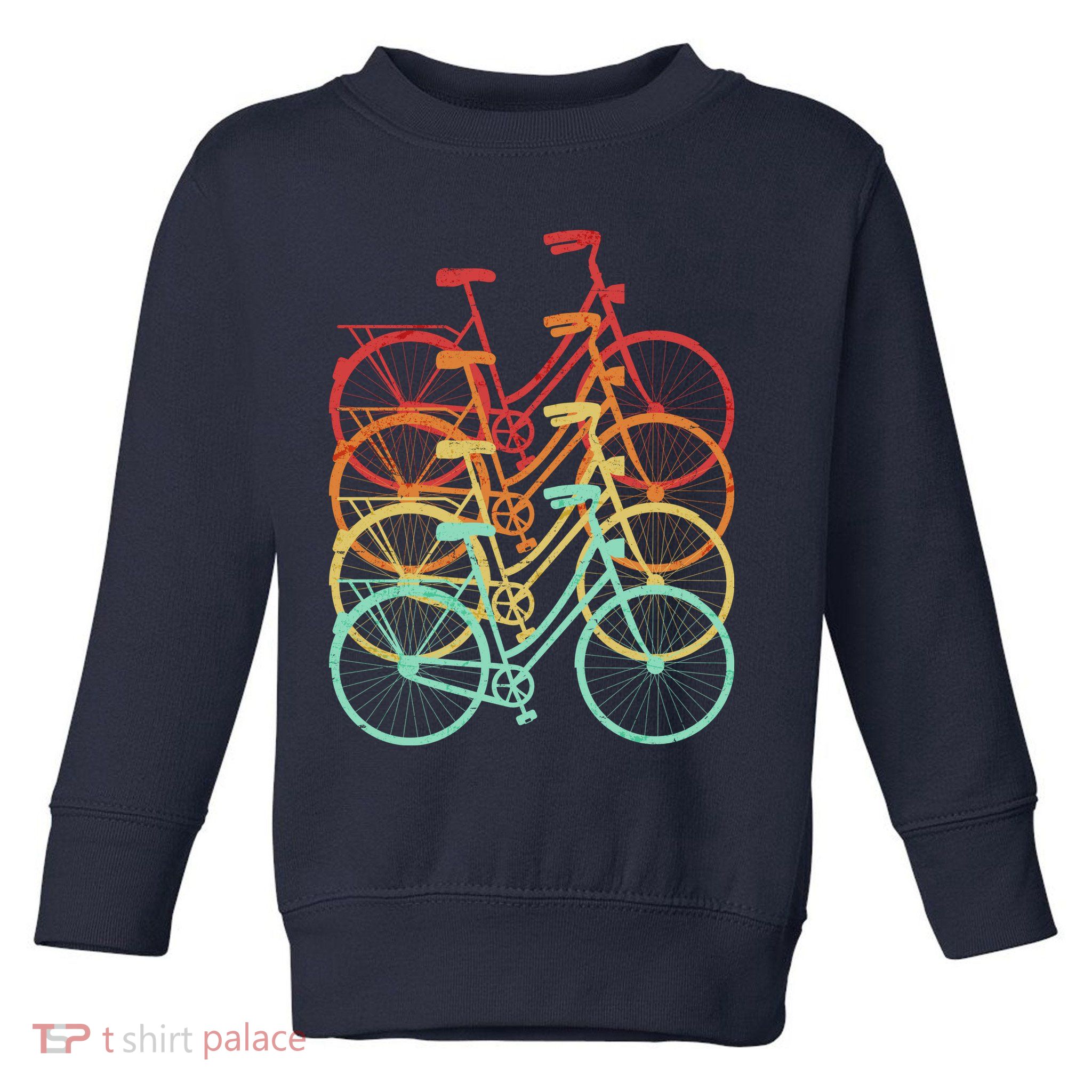 Retro Vintage Bicycle Bike Toddler Sweatshirt