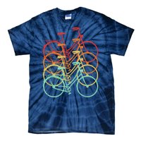 Retro Vintage Bicycle Bike Tie-Dye T-Shirt