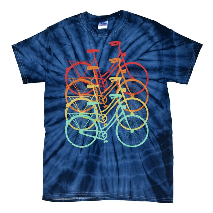 Retro Vintage Bicycle Bike Tie-Dye T-Shirt