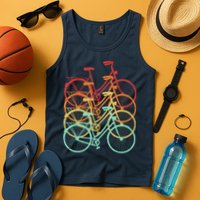 Retro Vintage Bicycle Bike Tank Top