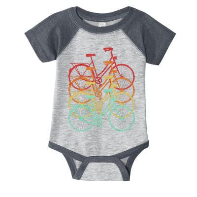 Retro Vintage Bicycle Bike Infant Baby Jersey Bodysuit