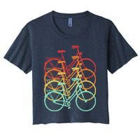 Retro Vintage Bicycle Bike Crop Top