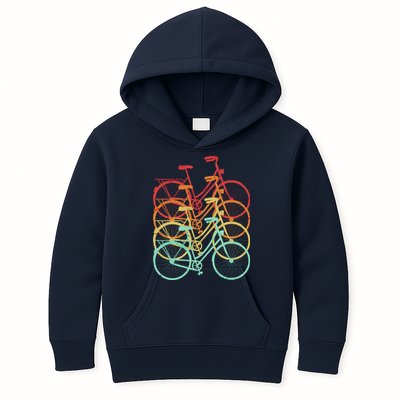 Retro Vintage Bicycle Bike Kids Hoodie