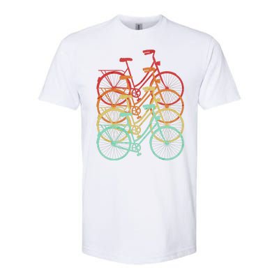 Retro Vintage Bicycle Bike Softstyle CVC T-Shirt