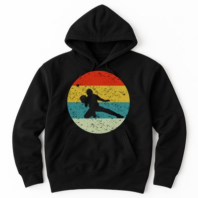 Retro Vintage Baseball Catcher Hoodie