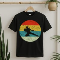 Retro Vintage Baseball Catcher T-Shirt