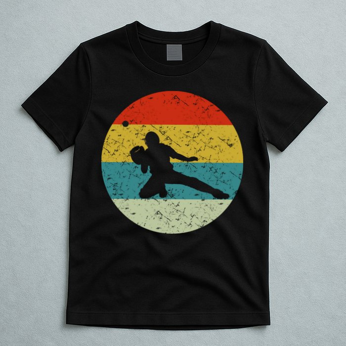 Retro Vintage Baseball Catcher T-Shirt