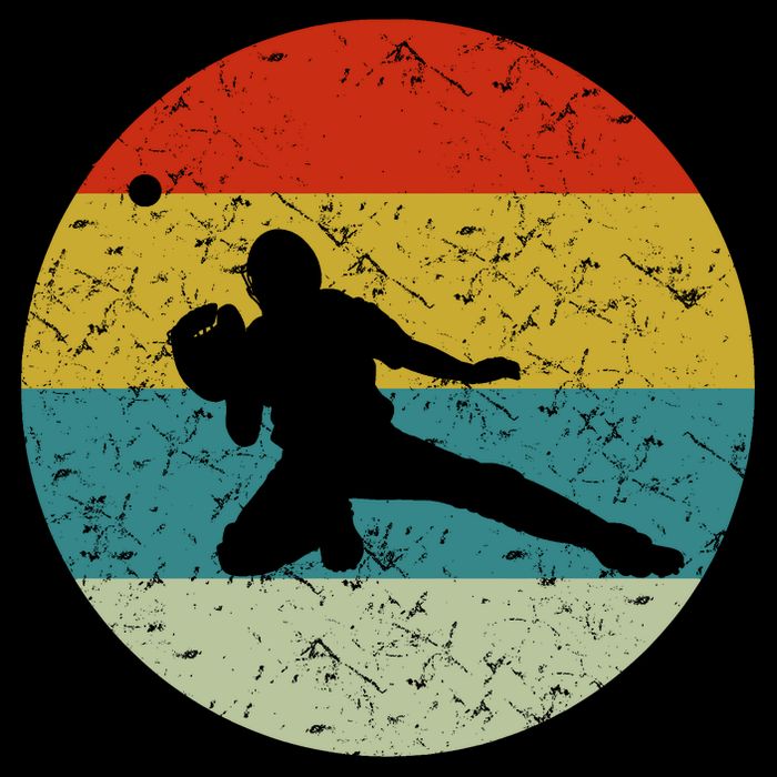 Retro Vintage Baseball Catcher T-Shirt