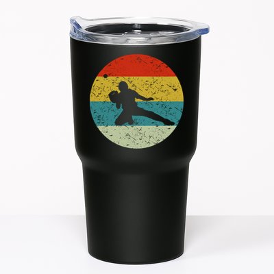 Retro Vintage Baseball Catcher Tumbler