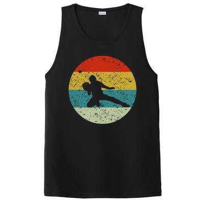 Retro Vintage Baseball Catcher PosiCharge Competitor Tank