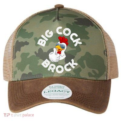Retro Vintage Big Cock Brock Humor Legacy Tie Dye Trucker Hat