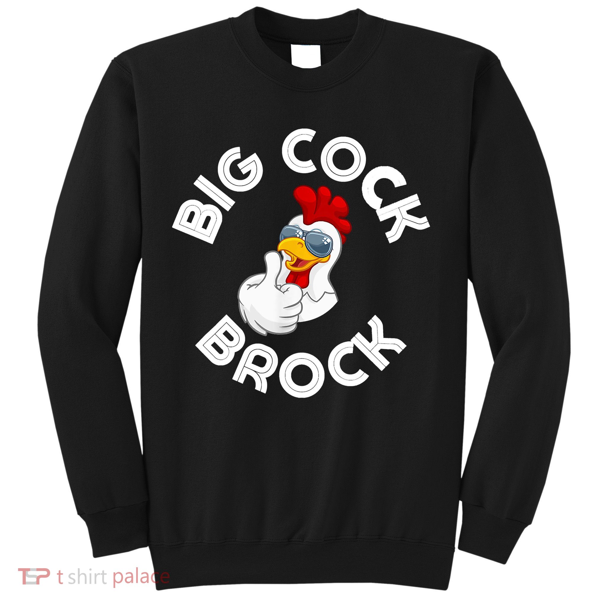 Retro Vintage Big Cock Brock Humor Sweatshirt
