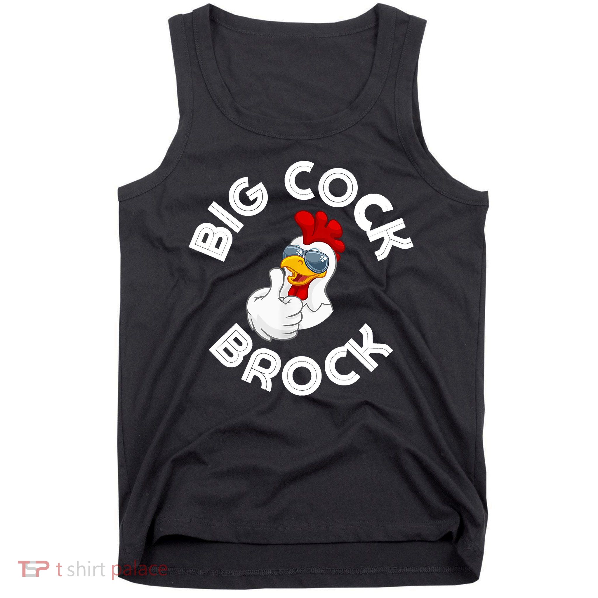 Retro Vintage Big Cock Brock Humor Tank Top