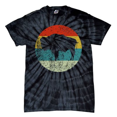 Retro Vintage Bison Tie-Dye T-Shirt