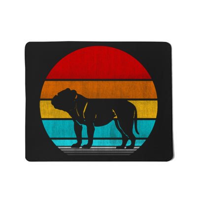 Retro Vintage Bulldog Mousepad