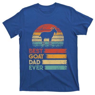 Retro Vintage Best Goat Dad Ever T-Shirt