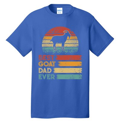 Retro Vintage Best Goat Dad Ever Tall T-Shirt