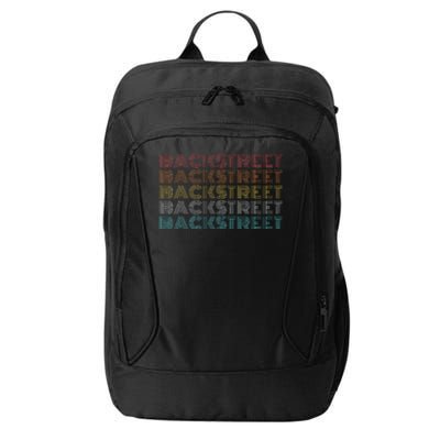 Retro Vintage Backstreet City Backpack