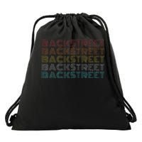 Retro Vintage Backstreet Drawstring Bag