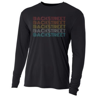 Retro Vintage Backstreet Cooling Performance Long Sleeve Crew