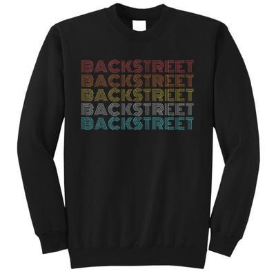 Retro Vintage Backstreet Tall Sweatshirt