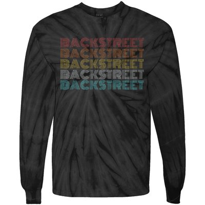 Retro Vintage Backstreet Tie-Dye Long Sleeve Shirt