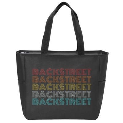 Retro Vintage Backstreet Zip Tote Bag