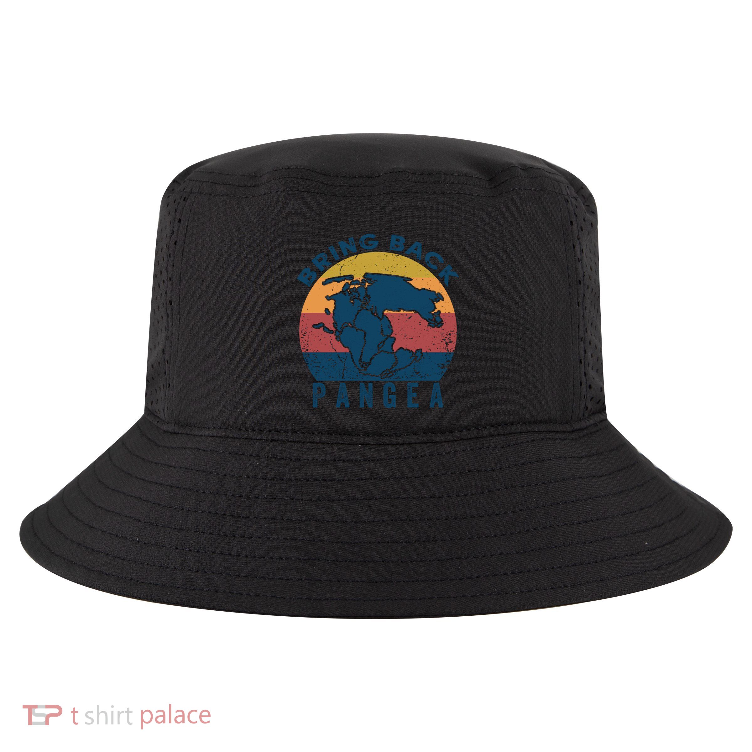 Retro Vintage Bring Back Pangea Funny Geologist Geology Gift Cool Comfort Performance Bucket Hat